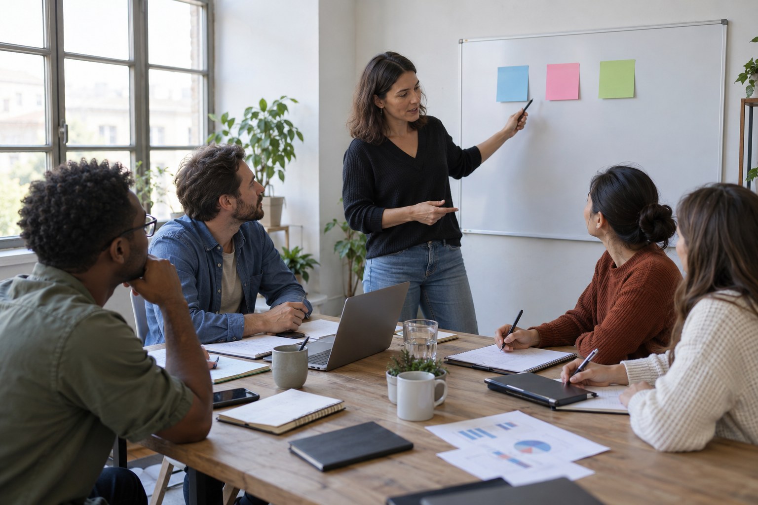 Travail collectif autour de priorités